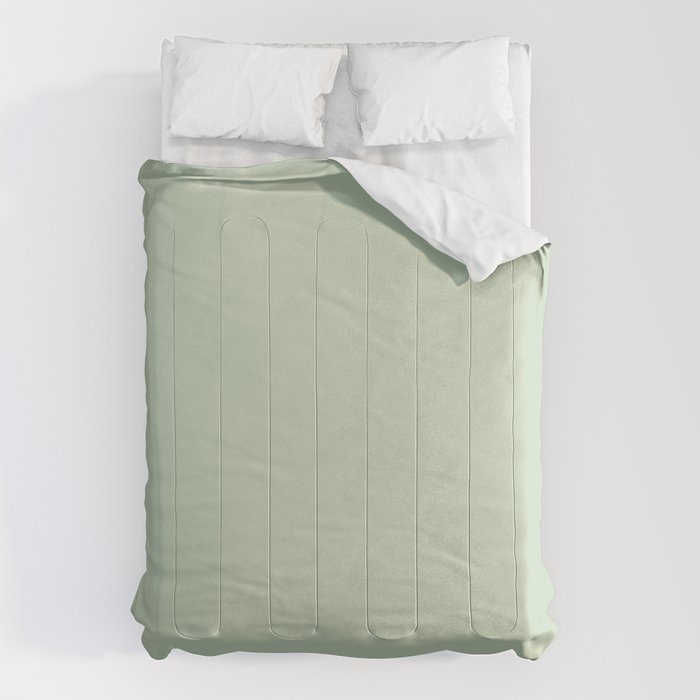 Light Pastel Kitchen Sage Solid Comforter Gallery Image 6