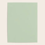 Light Pastel Kitchen Sage Solid Poster Gallery Image 4