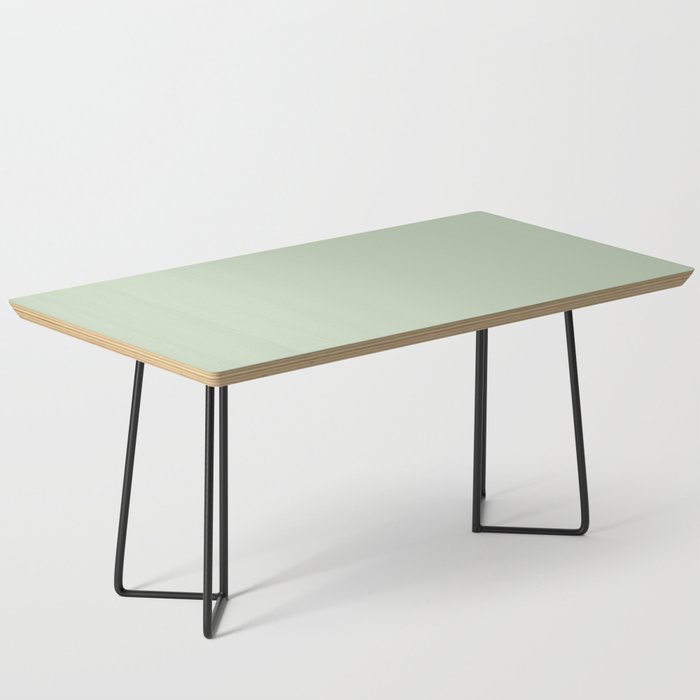 Light Pastel Kitchen Sage Solid Coffee Table Gallery Image 1