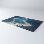 Ocean Moonlight Beach Prints Rug Gallery Image 3
