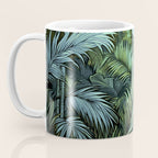 Mystic Jungle Tropical Hideaway Teal Green Coffee Mug Gallery Image 3