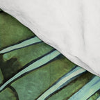 Mystic Jungle Tropical Hideaway Teal Green Comforter Gallery Image 4