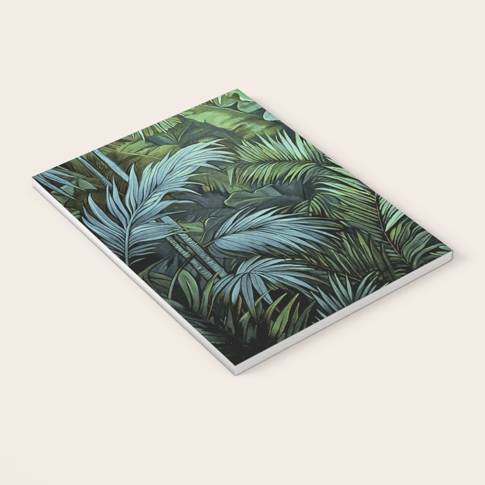 Mystic Jungle Tropical Hideaway Teal Green Notebook Gallery Image 3
