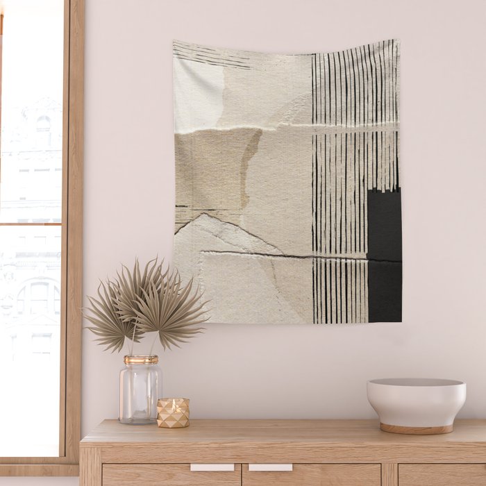 Paper Abstract Wall Tapestry Gallery Image 2