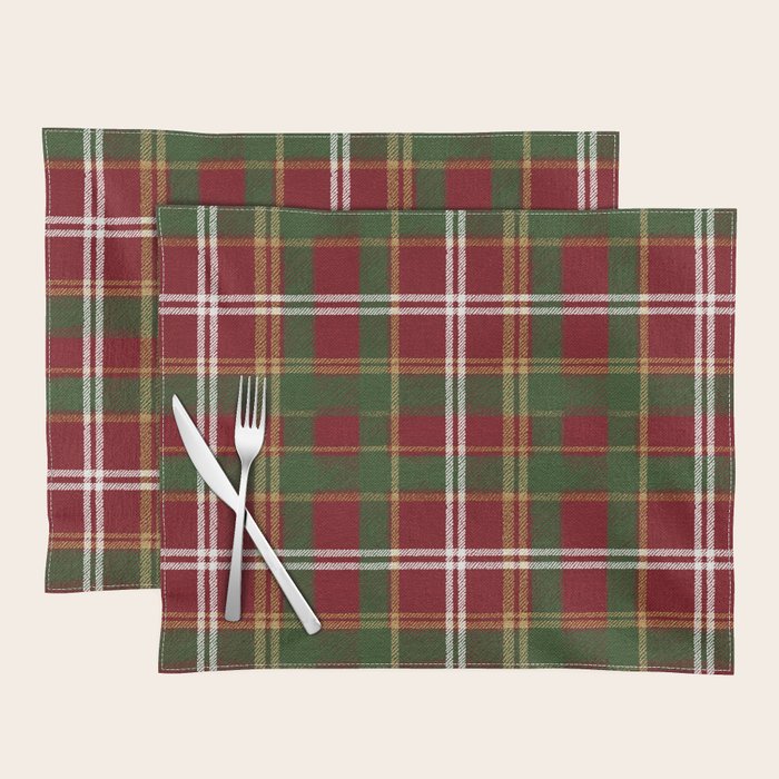 Classic Tartan Plaid Placemat Gallery Image 1
