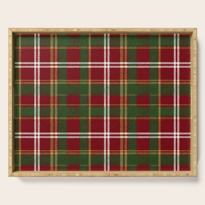Classic Tartan Plaid Serving Tray Gallery Image 1