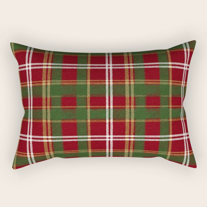 Classic Tartan Plaid Rectangular Pillow Gallery Image 2