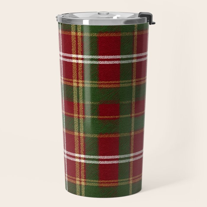 Classic Tartan Plaid Travel Mug Gallery Image 2