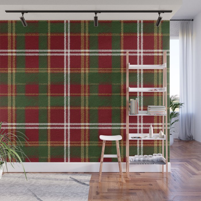 Classic Tartan Plaid Wall Mural Gallery Image 1
