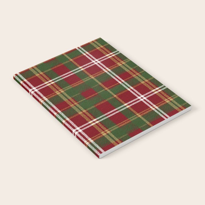 Classic Tartan Plaid Notebook Gallery Image 2