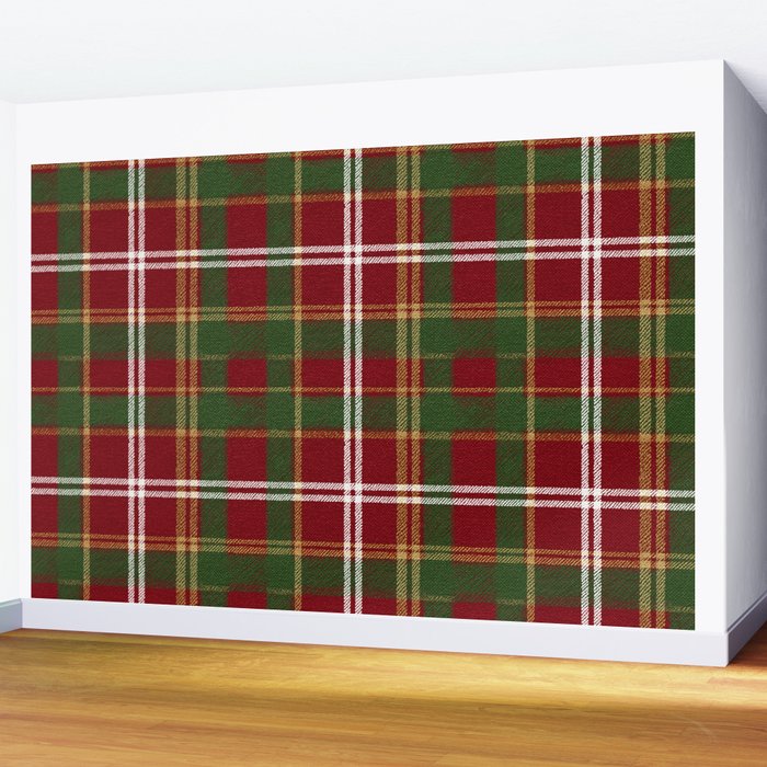 Classic Tartan Plaid Wall Mural Gallery Image 2