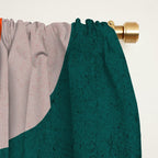 Mid century landscape Window Curtain Gallery Image 2