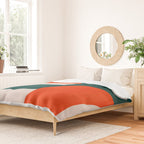 Mid century landscape Duvet Cover Gallery Image 2