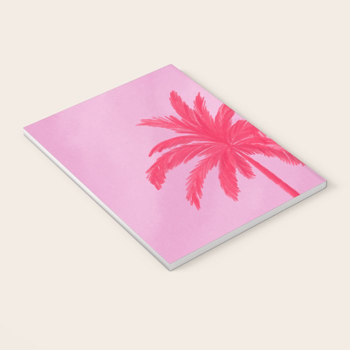 Pink Palm Trees Summer Tropical Aesthetic Notebook Gallery Image 3