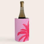 Pink Palm Trees Summer Tropical Aesthetic Wine Chiller Gallery Image 2