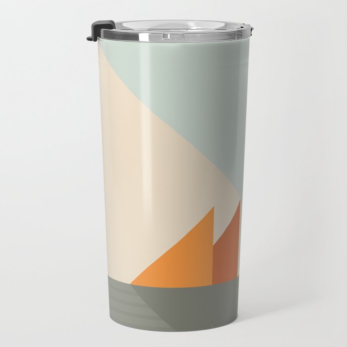 Geometric Landscape 24 Travel Mug Gallery Image 3
