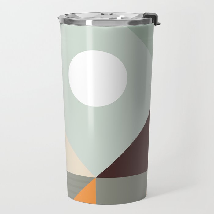 Geometric Landscape 24 Travel Mug Gallery Image 2