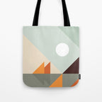 Geometric Landscape 24 Tote Bag Gallery Image 1