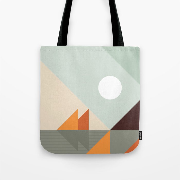 Geometric Landscape 24 Tote Bag Gallery Image 1