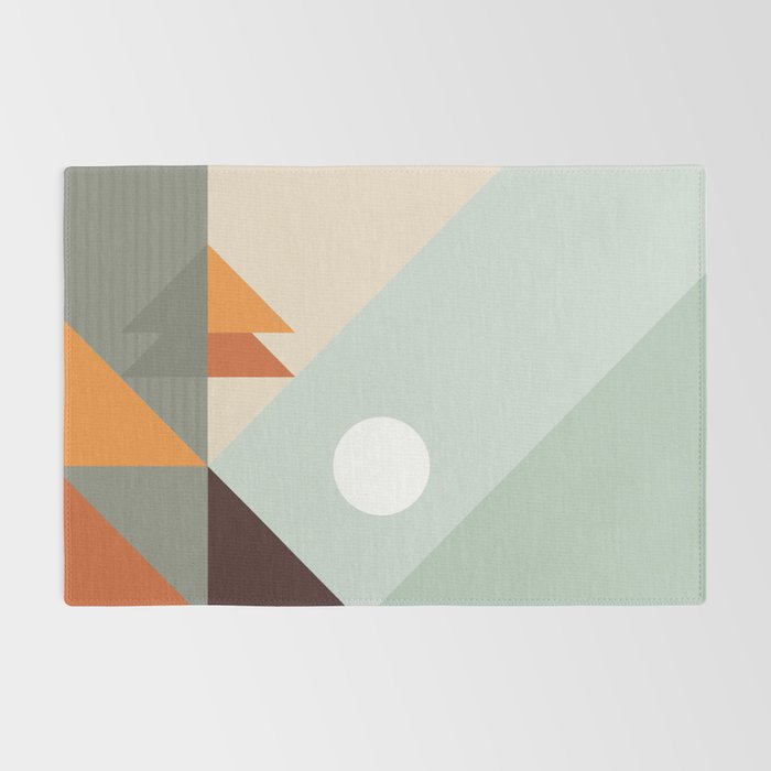 Geometric Landscape 24 Rug Gallery Image 2