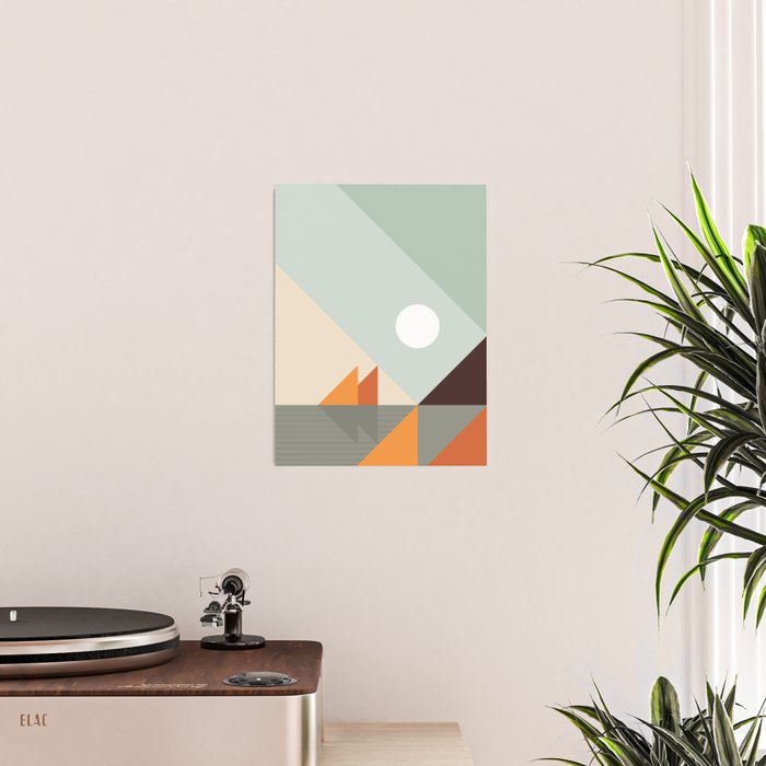 Geometric Landscape 24 Poster Gallery Image 2