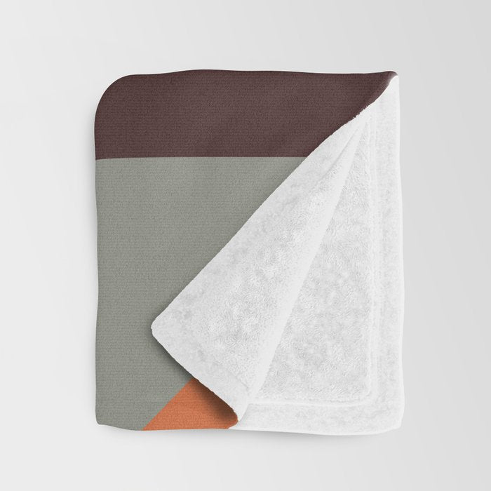 Geometric Landscape 24 Throw Blanket Gallery Image 3