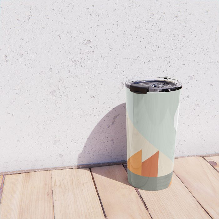 Geometric Landscape 24 Travel Mug Gallery Image 4