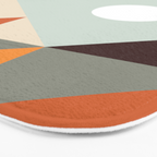 Geometric Landscape 24 Bath Mat Gallery Image 3