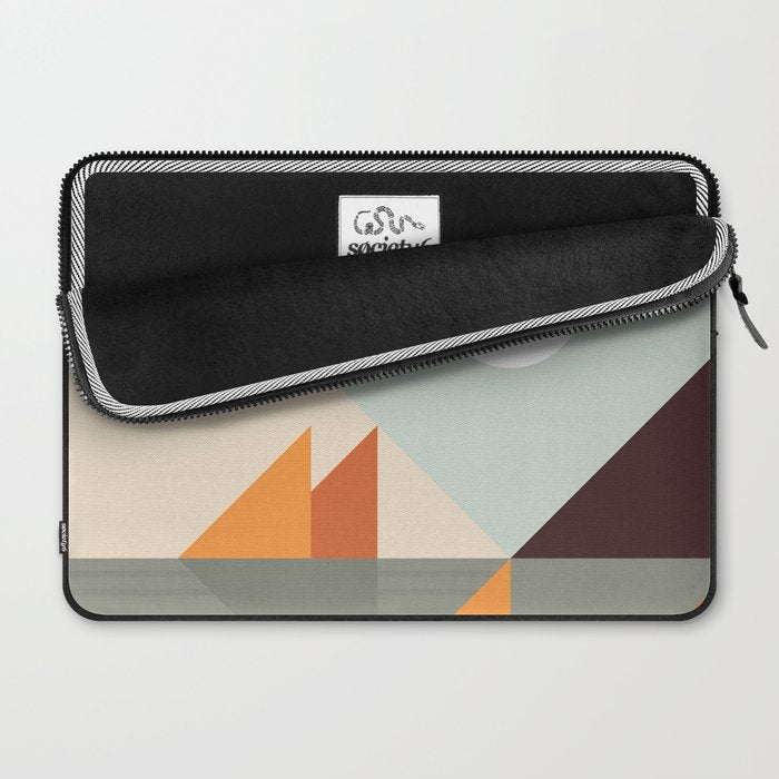 Geometric Landscape 24 Laptop Sleeve Gallery Image 2