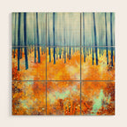 Late Autumn Wood Wall Art Gallery Image 1