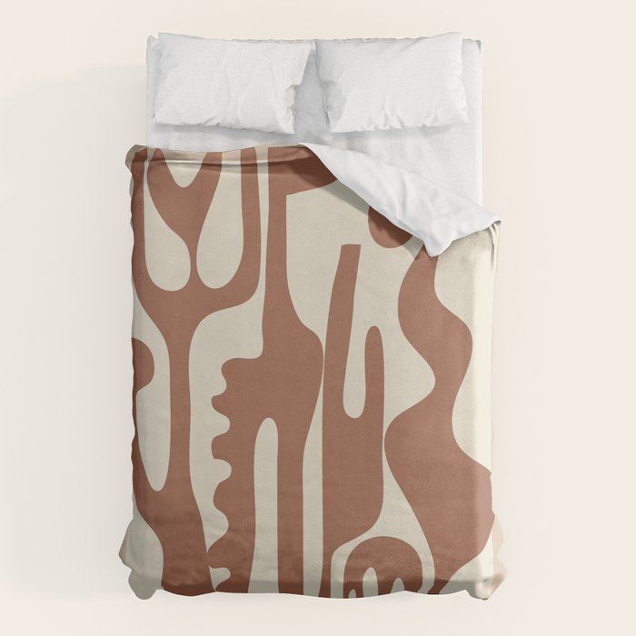 Terracotta Dreams 1 Duvet Cover Gallery Image 1