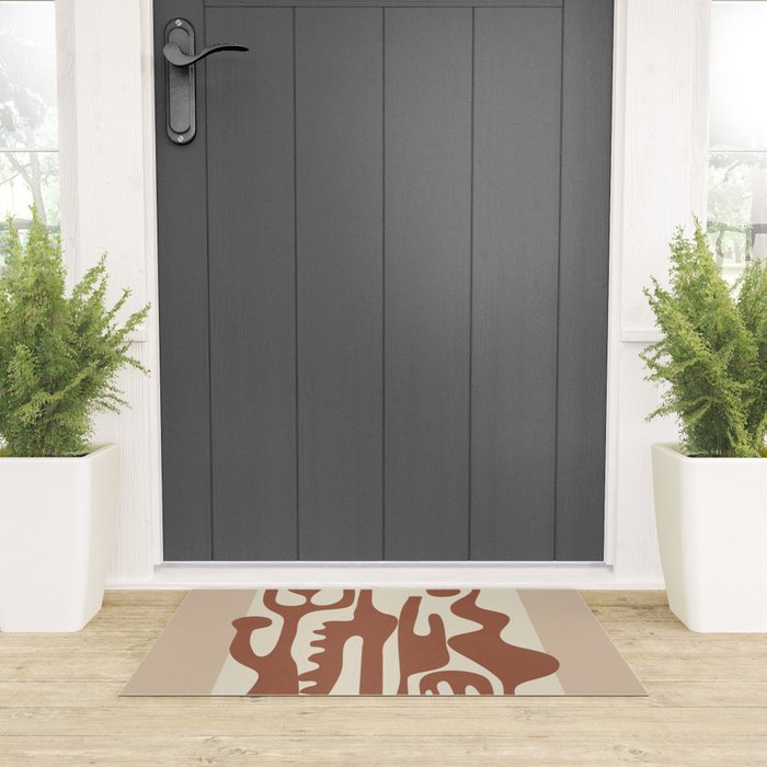 Terracotta Dreams 1 Welcome Mat Gallery Image 3