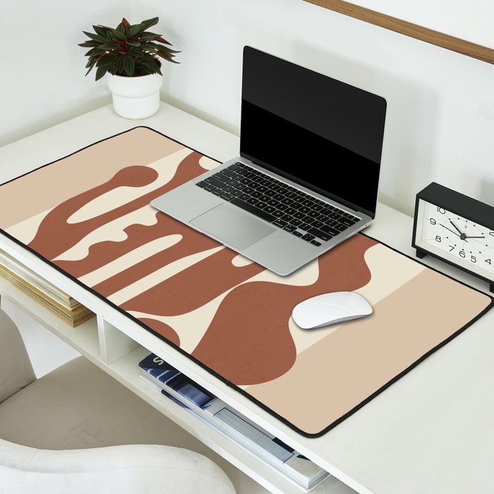 Terracotta Dreams 1 Desk Mat Gallery Image 2