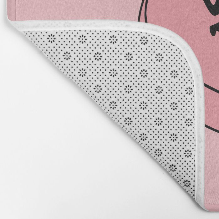 Libra Conversation Heart Bath Mat Gallery Image 2