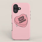 Libra Conversation Heart iPhone Case Gallery Image 1