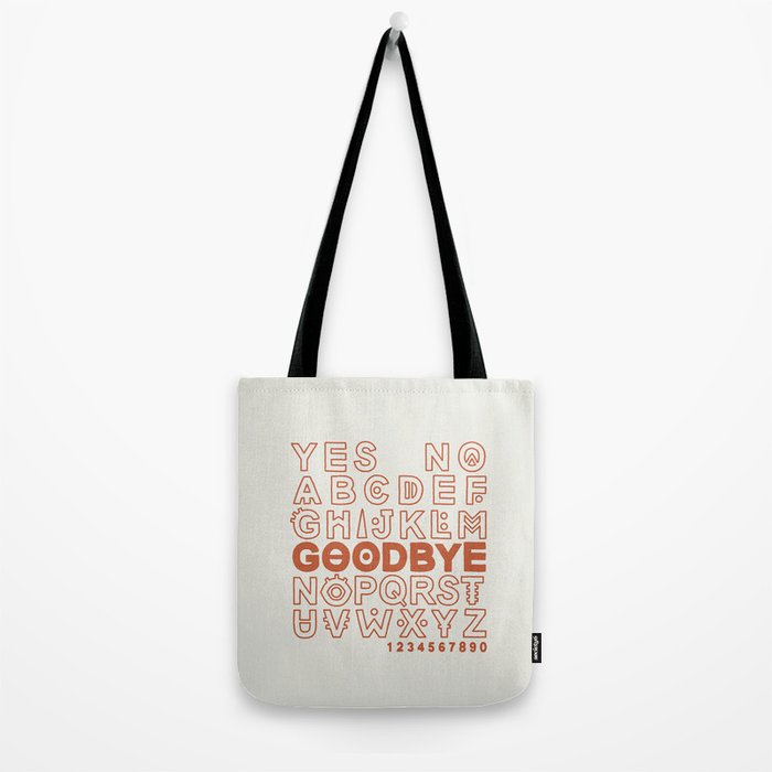 Plastic Bag Ouija Board Tote Bag Gallery Image 2