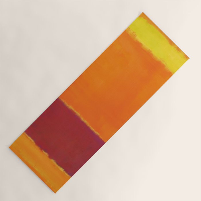 Mark Rothko - Untitled No 73 - 1952 Artwork Yoga Mat Gallery Image 1
