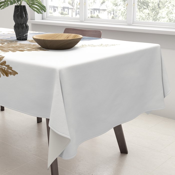 Soft Nature Floral and Butterflies Tablecloth Gallery Image 3