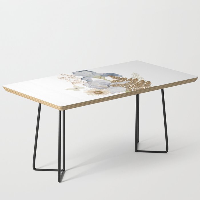 Soft Nature Floral and Butterflies Coffee Table Gallery Image 1