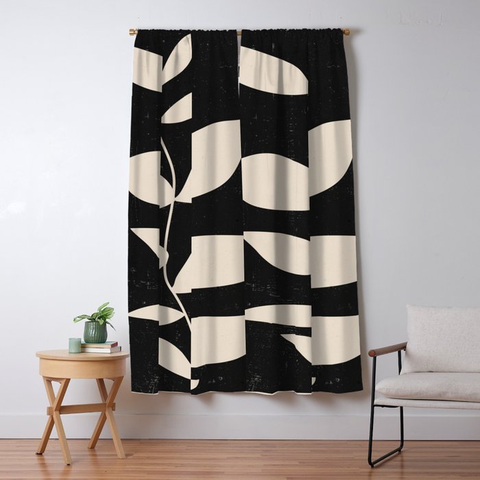 minimal plant /1 Window Curtain Gallery Image 5