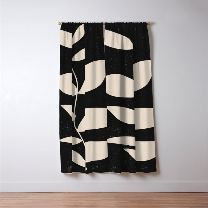 minimal plant /1 Window Curtain Gallery Image 3