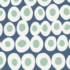Wonderful bold dots blue and mint Coffee Mug Gallery Image 2
