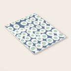 Wonderful bold dots blue and mint Notebook Gallery Image 3
