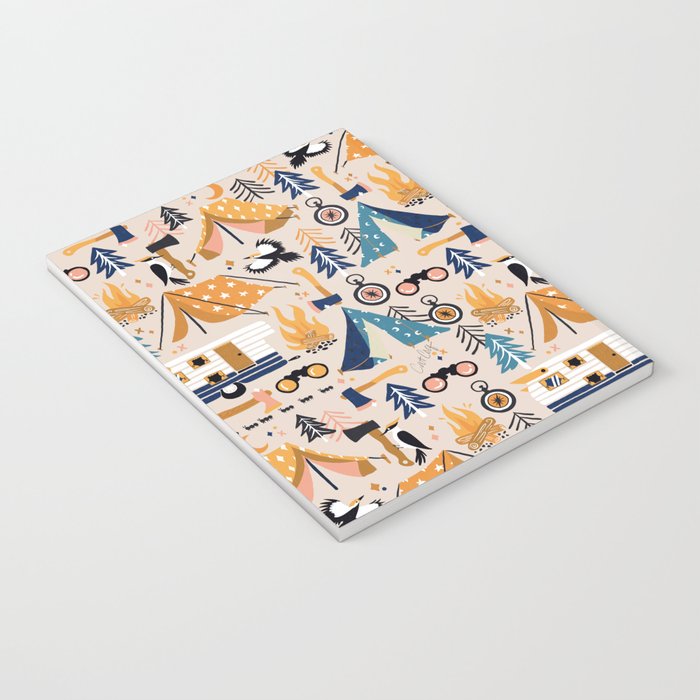 Camping Kit - Orange & Blue Notebook Gallery Image 3