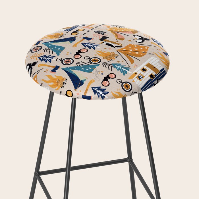 Camping Kit - Orange & Blue Stool Gallery Image 2