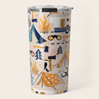 Camping Kit - Orange & Blue Travel Mug Gallery Image 1