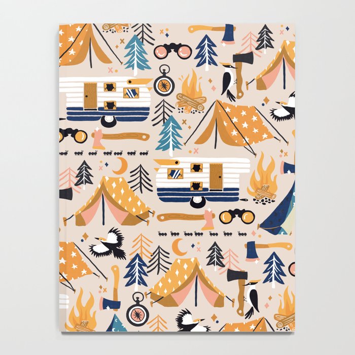 Camping Kit - Orange & Blue Notebook Gallery Image 4