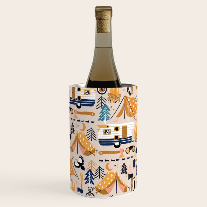 Camping Kit - Orange & Blue Wine Chiller Gallery Image 3