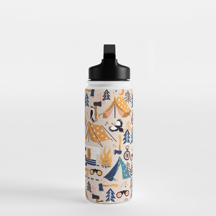 Camping Kit - Orange & Blue Water Bottle Gallery Image 3