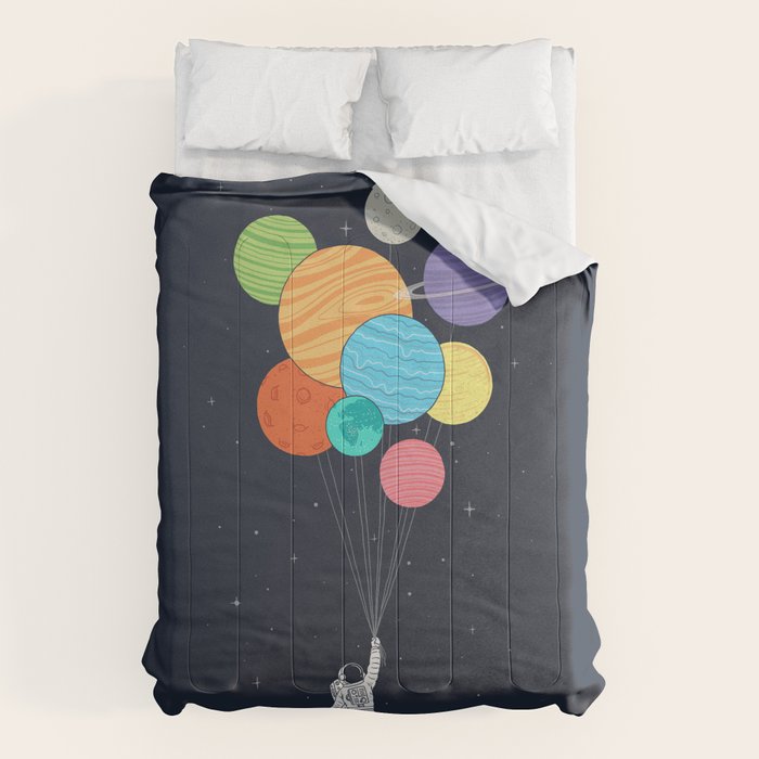 Planet Balloons Comforter Gallery Image 1